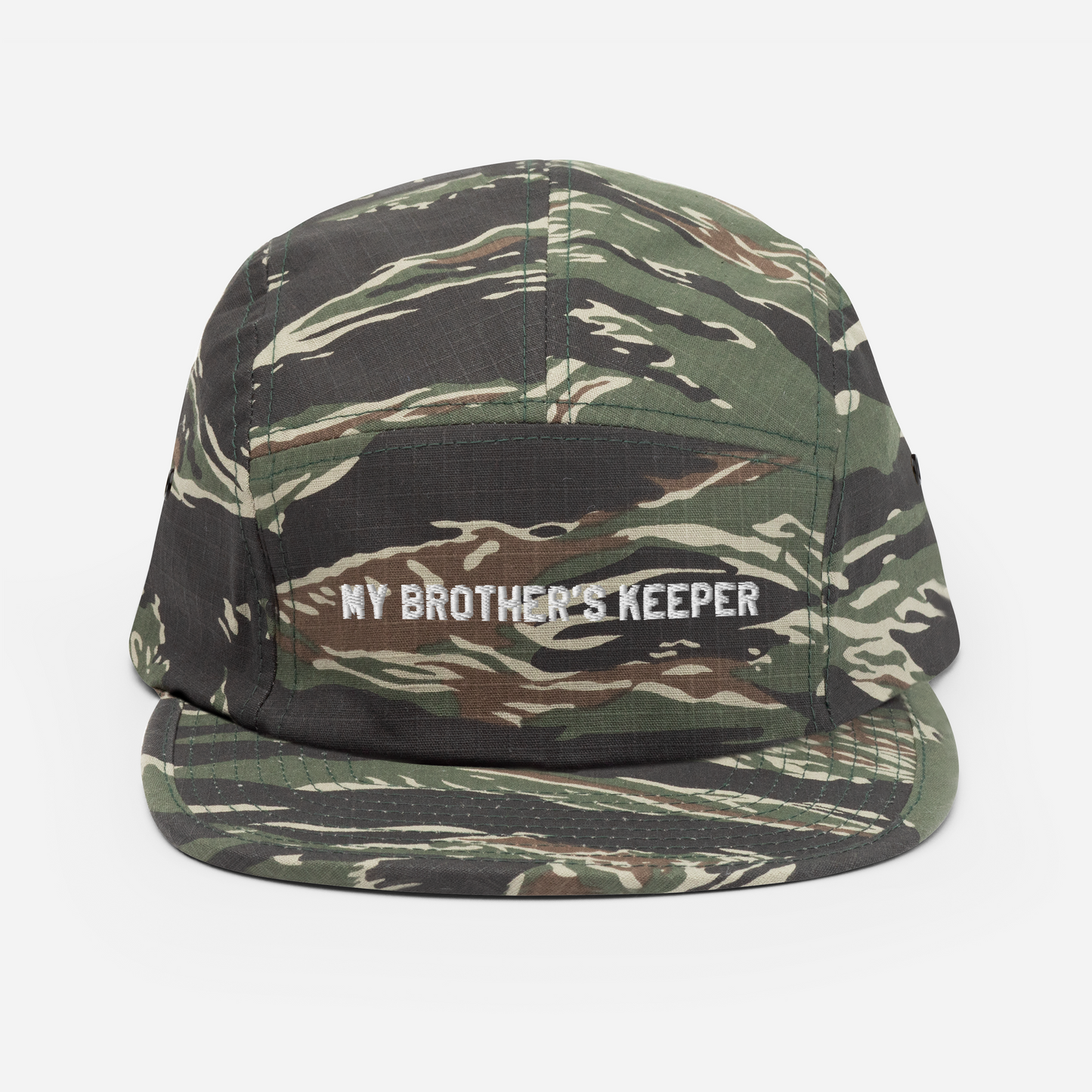 "My Brother's Keeper" Minimalist 5-Panel Cap