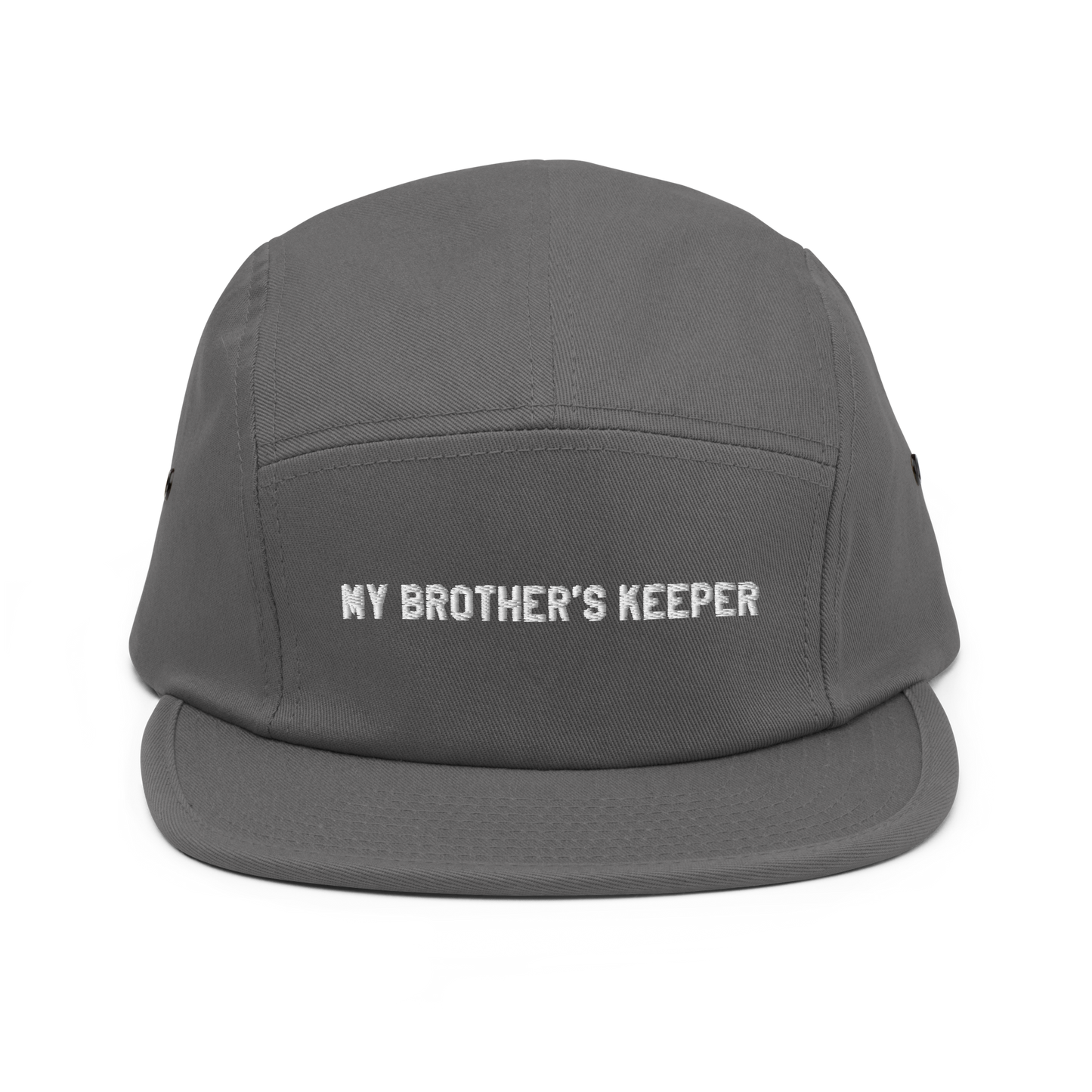 "My Brother's Keeper" Minimalist 5-Panel Cap