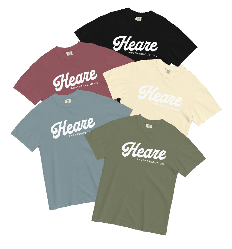 Essential Tee 2: Heavyweight Vintage (5 Colors)