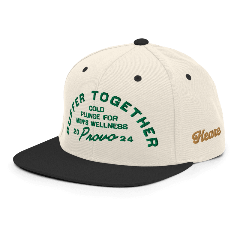 "Suffer Together" Cold Plunge Snapback Hat