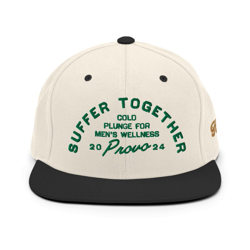 "Suffer Together" Cold Plunge Snapback Hat