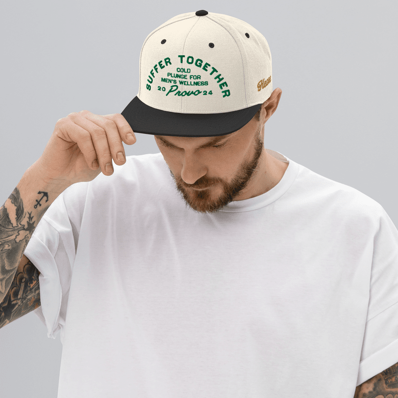 "Suffer Together" Cold Plunge Snapback Hat