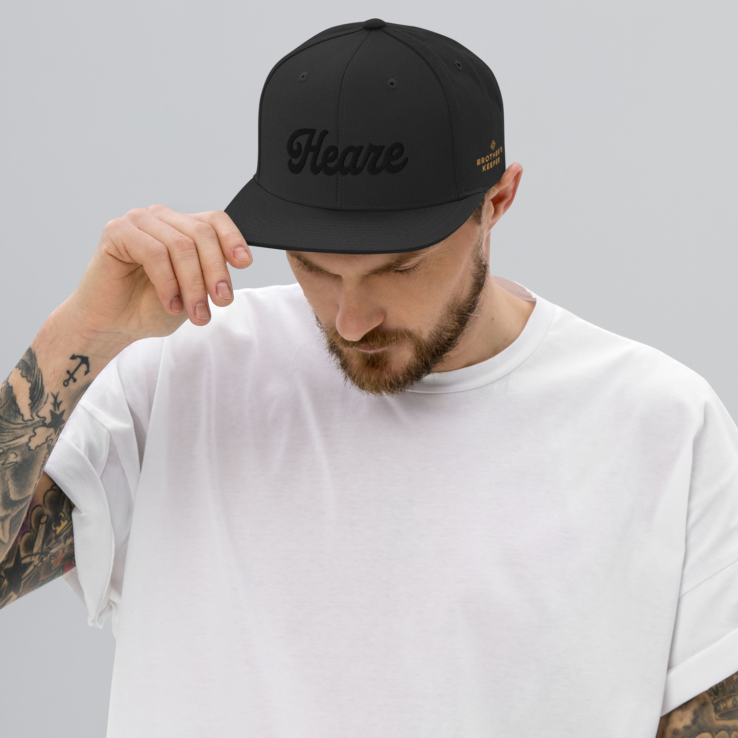 Brother's Keeper Membership Snapback Hat (Black)