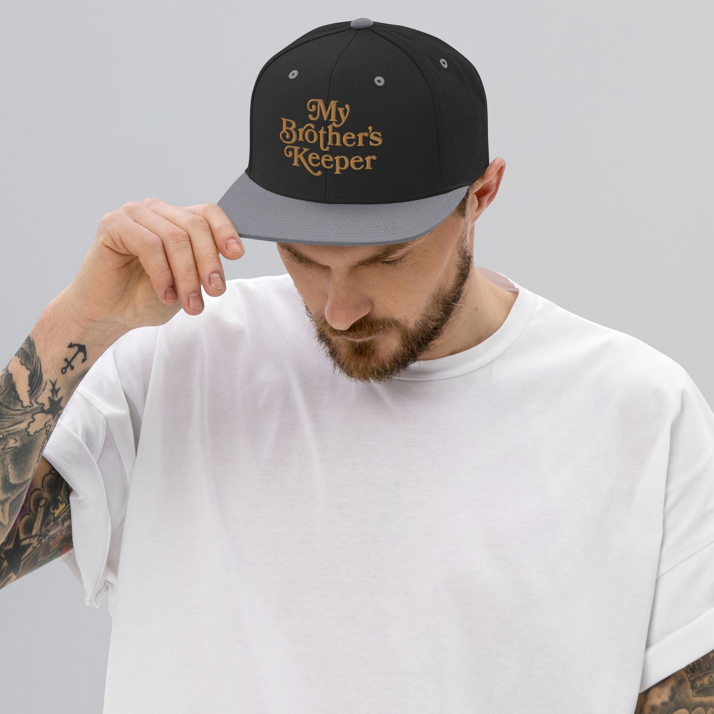 "My Brother's Keeper" Snapback Hat 2