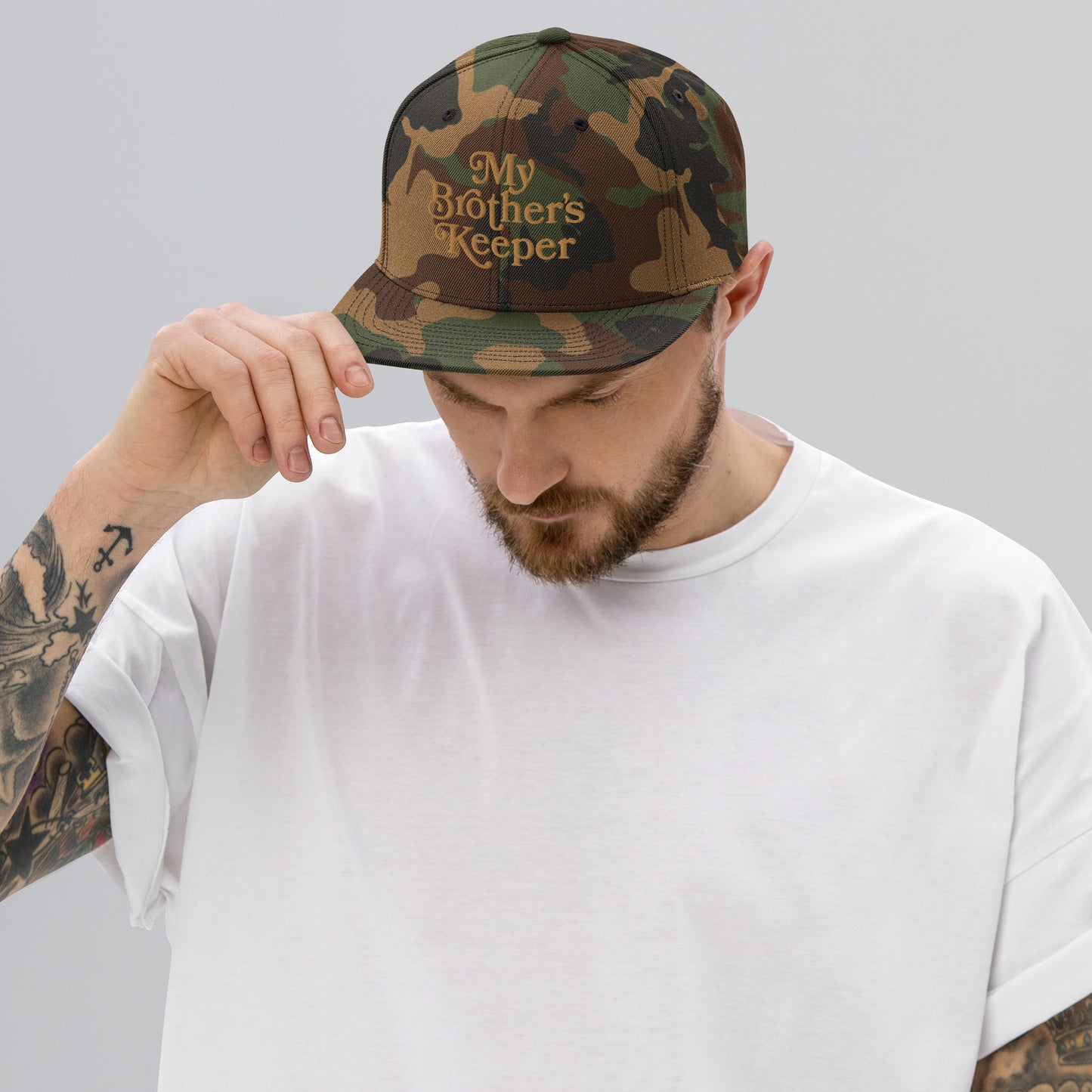 "My Brother's Keeper" Snapback Hat 2