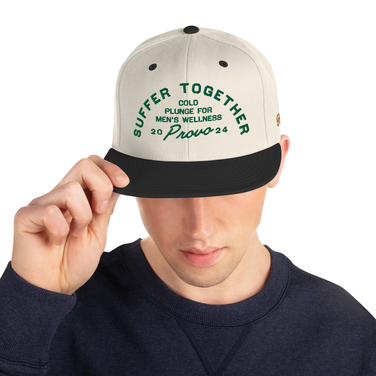 "Suffer Together" Cold Plunge Snapback Hat