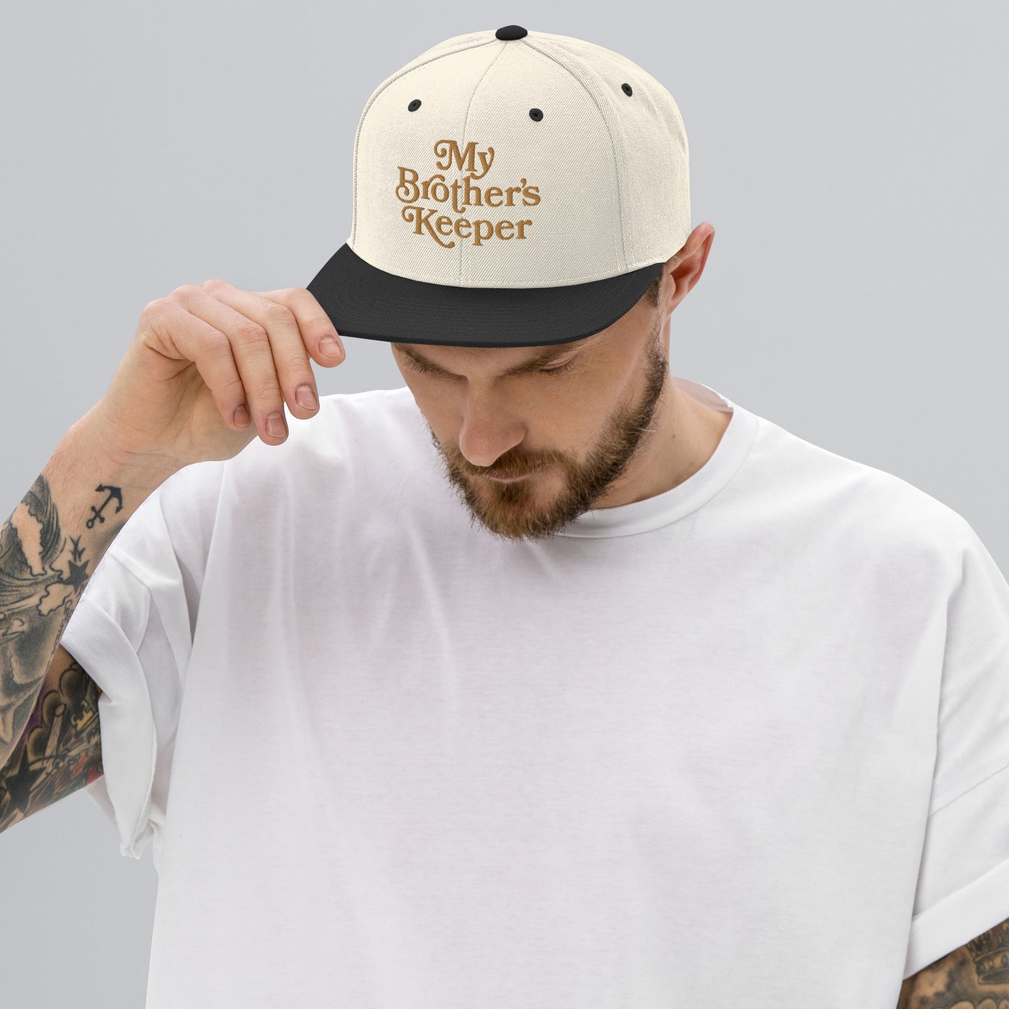 "My Brother's Keeper" Snapback Hat 2
