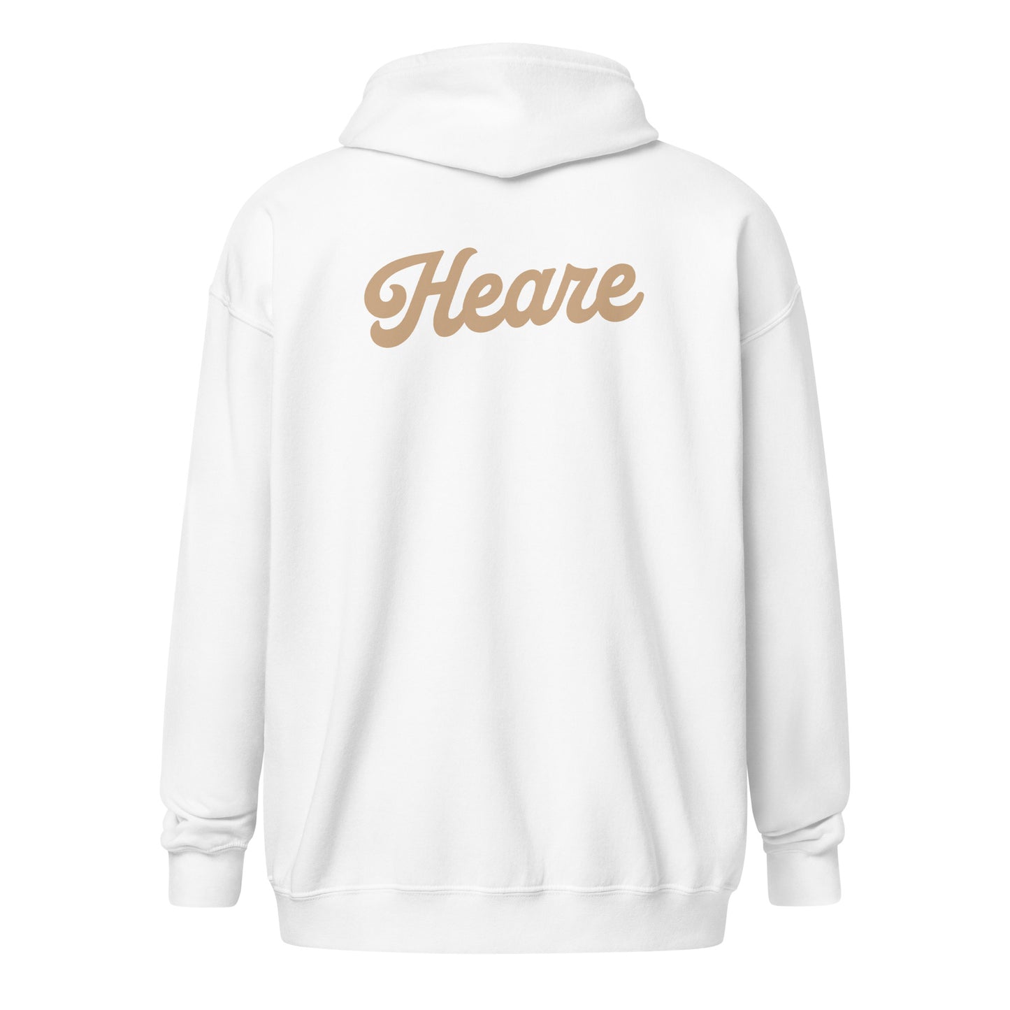 Essential unisex zip hoodie