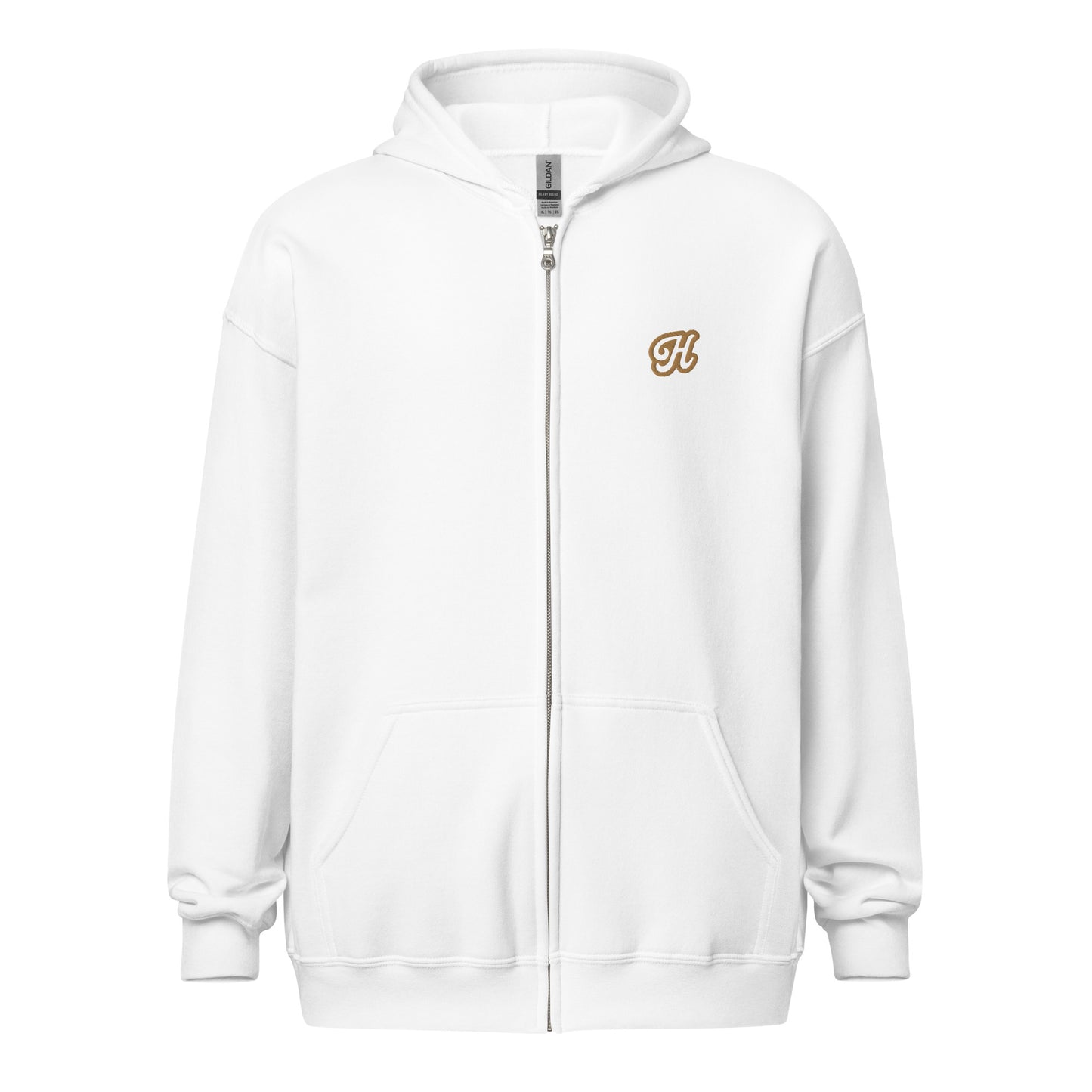 Essential unisex zip hoodie