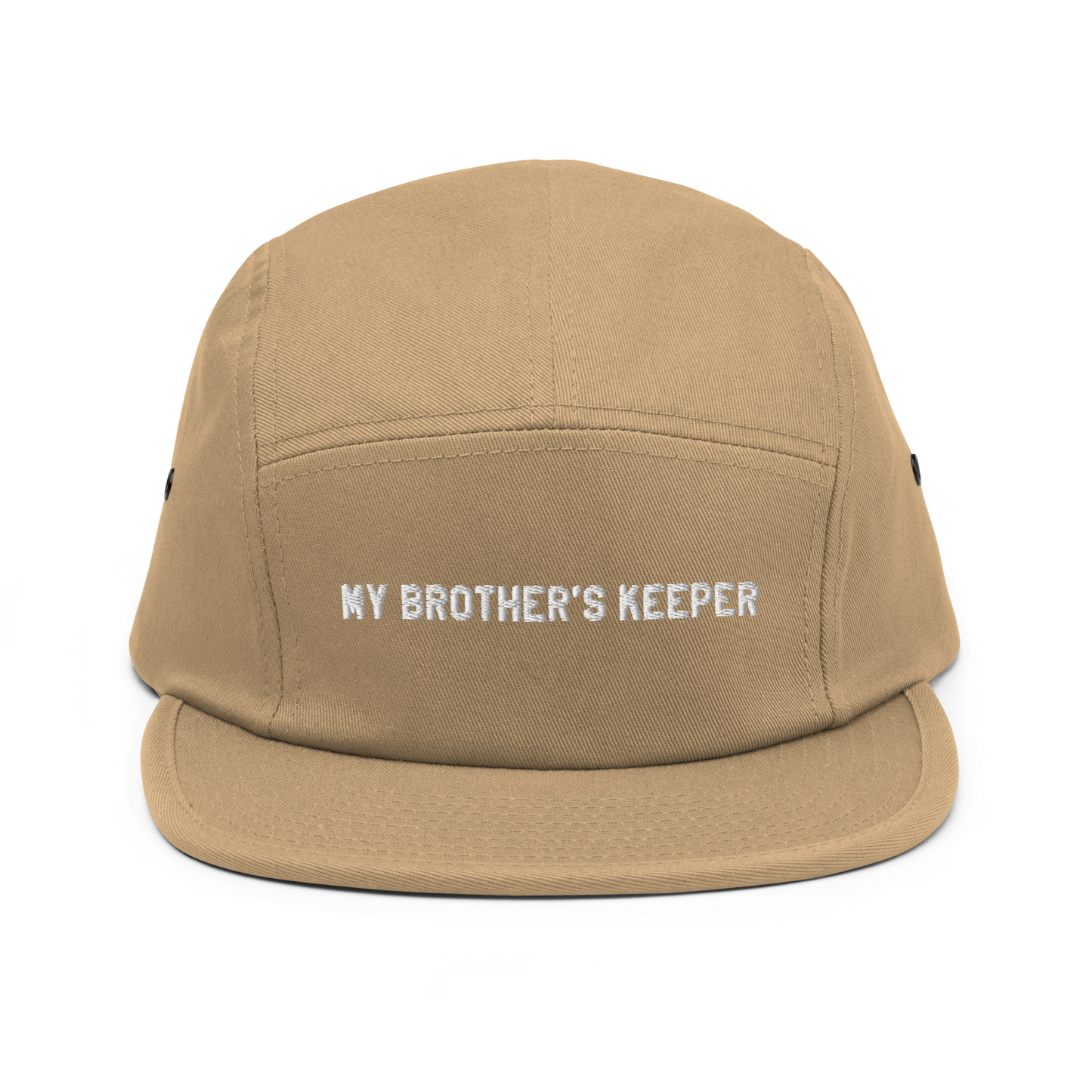 "My Brother's Keeper" Minimalist 5-Panel Cap