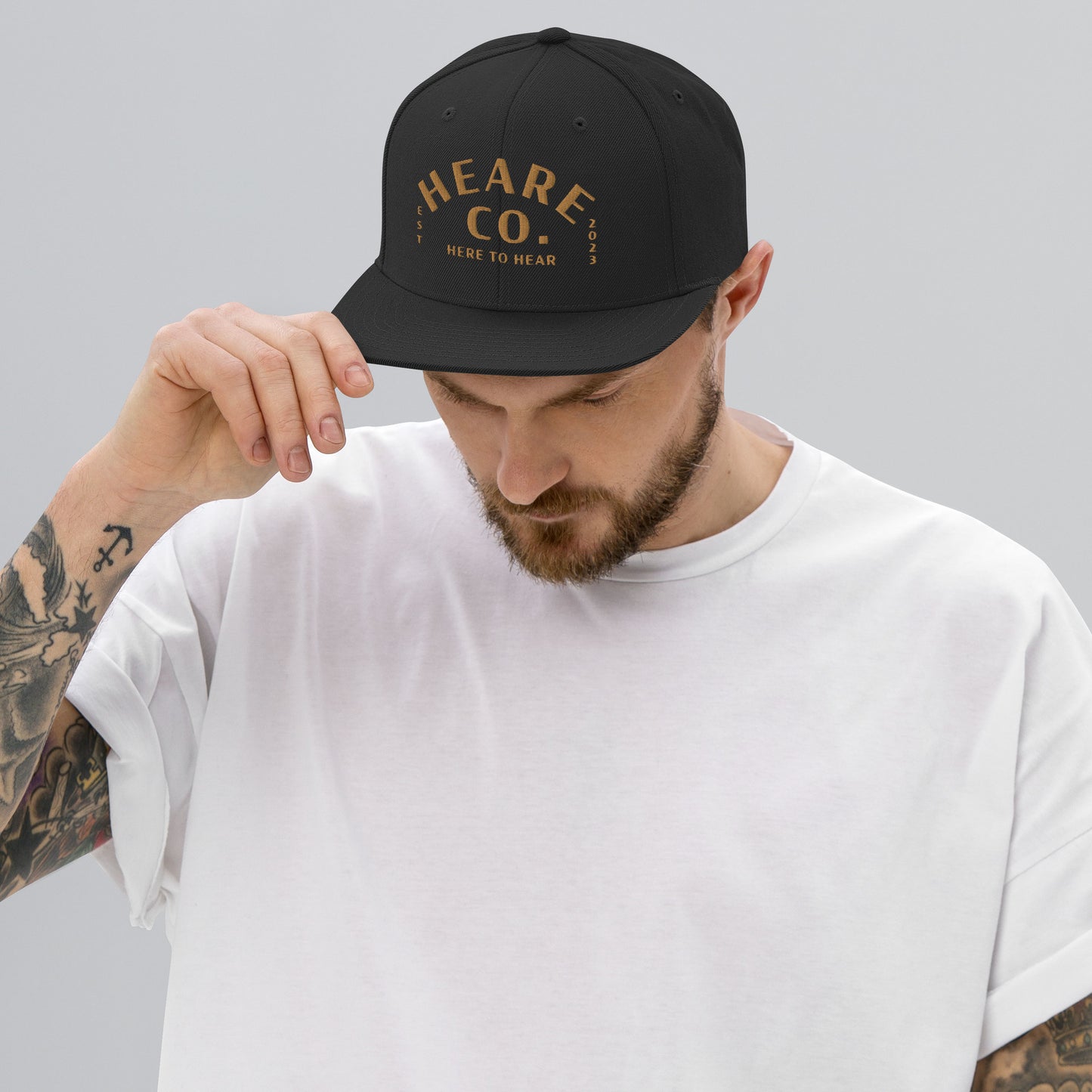 Art Deco Heare Hat (Snapback)